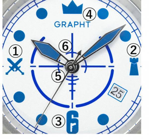 ゲームカルチャーブランド「GRAPHT GAMING LIFE」より人気FPSゲーム「レインボーシックス シージ」公式ミリタリーウォッチのクラウドファンディングを11/19(金)に開始！