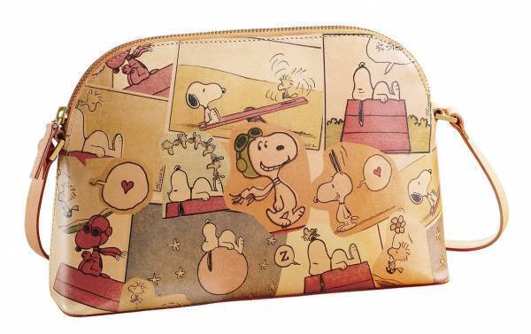 全米の新聞に掲載された当時のPEANUTSのイメージをそのままプリントした「スヌーピーFUNFUNスクラップショルダーバッグ」新発売！