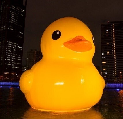 ―「中之島ウエスト・冬ものがたり2021」協働事業―京阪電車で「ラバー・ダック」のヘッドマークを掲出した列車を12月1日(水)から運行！