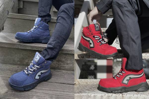 【待望の再入荷】ウルトラセブンモデル デニムセーフティスニーカーを2021年12月より再販開始！