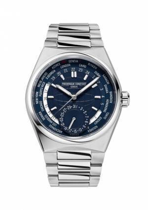 フレデリック・コンスタント　ハイライフ ワールドタイマー マニュファクチュール　自社製キャリバーのワールドタイマーを搭載した、ハイライフ コレクションが発売