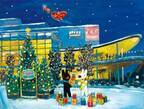 リサとガスパールがクリスマスを彩る阪急西宮ガーデンズ・西宮阪急・神戸阪急にて開催決定