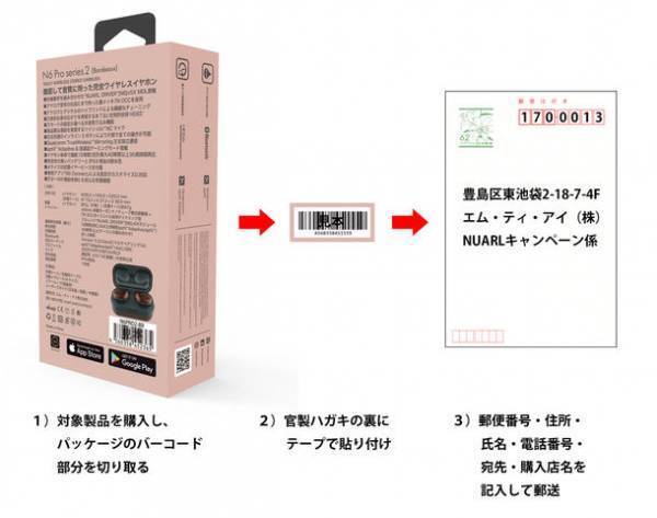 NUARLのイヤホンご購入の方に「抗菌フォームイヤピース」をプレゼント！キャンペーン期間を2022年1月16日まで延長