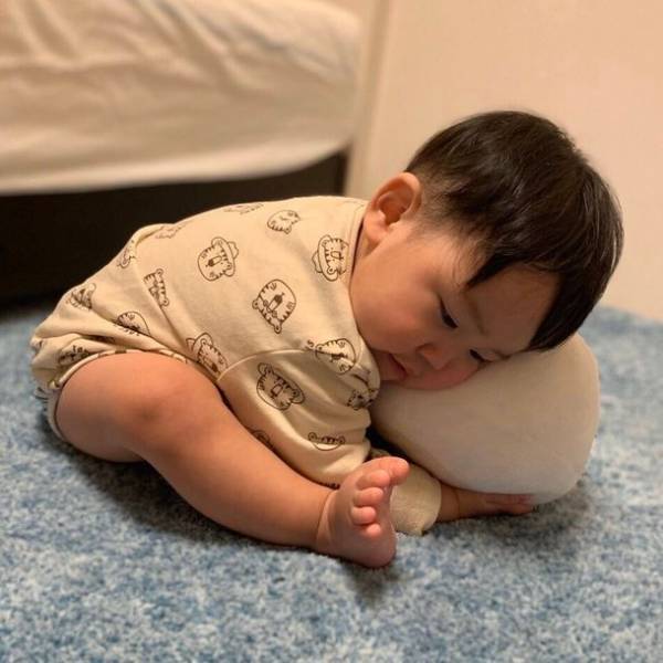 赤ちゃん泣き止む動画で大人気「しろめちゃん」の抱っこサイズのぬいぐるみ(30cm)三代目が入荷！～販売再開～