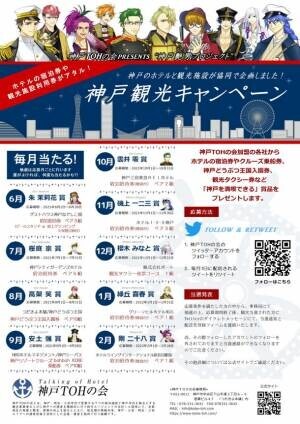 神戸のホテルと観光施設が共同企画をした「神戸観光キャンペーン」を2022年2月まで開催！