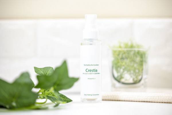 天然成分のみを使用した、無添加のマウススプレー Crestiaマウススプレーを発売