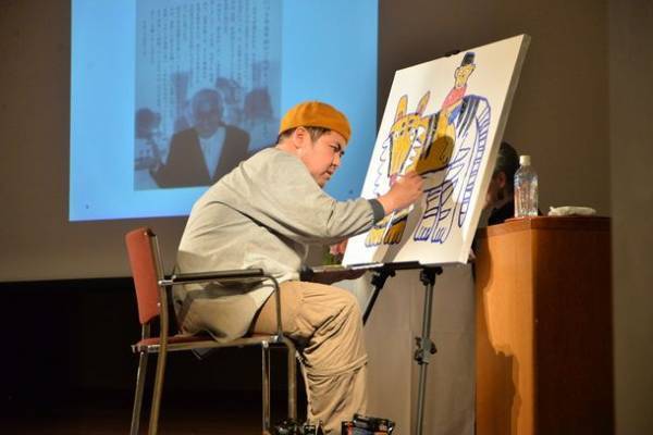 自閉の画家・太田宏介の作品を見ながらくつろげるカフェ併設ギャラリーを大丸福岡天神店にオープン　～どんなに大きな絵でも、迷いなく、下描きなしで描く。～