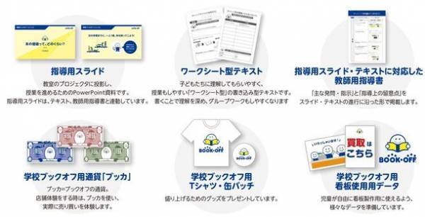 「SDGsとキャリア教育」の融合プログラム　「学校ブックオフ」プロジェクトを全国の小学校を対象に開始