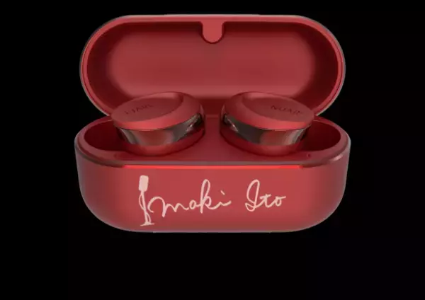 NUARLの社会貢献活動に新たに2アーティストの協力が決定　完全ワイヤレスイヤホンN6mini2SE(RED)のロゴ入りモデル発売