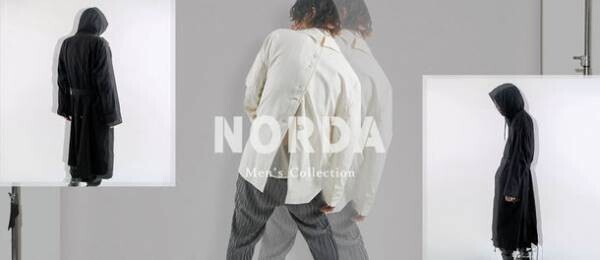 多数のインフルエンサーが着用するユニセックスアパレルブランド「NORDA(ノルダ)」公式オンラインサイトがリニューアル