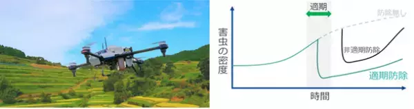 ピンポイント散布シリーズに新しいラインナップ、「ピンポイントタイム散布」サービスの提供を開始