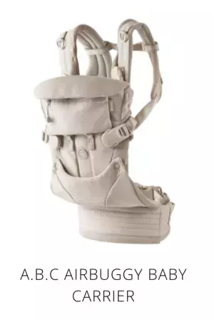 ＜AIRBUGGY(エアバギー)＞から本格登山バックパックの機能を採り入れた初のオリジナル抱っこ紐『A.B.C AIRBUGGY BABY CARRIER(エアバギー・ベビーキャリア)』誕生　12月18日発売