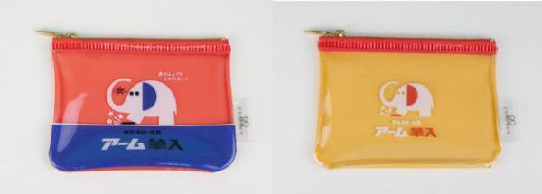象がふんでもこわれない！昭和大ヒットのアーム筆入から『象のアームくん』のレトロ文具を2021年12月下旬より発売　～メモ・付箋・ペンポーチ・ミニトートなど、全11種 各2柄～