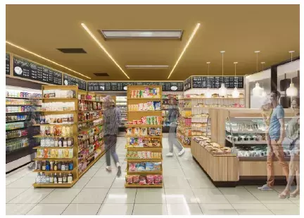 「アンスリー」事業の業態転換について「駅ナカ新業態店舗」、食の商店「もより市」へ