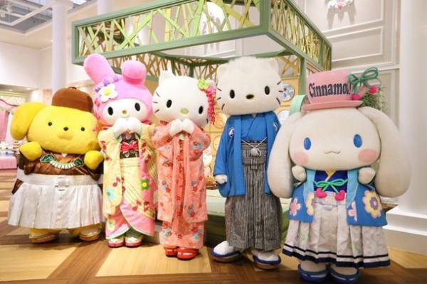 サンリオピューロランド×長沼静きもの学院　着物でサンリオピューロランドに行って着物姿のキャラクターと写真撮影会をしよう！12月14日よりイベント開催