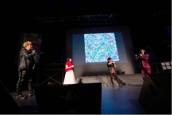 アーティスト「TAKUROMAN」×人気ミュージシャン　コラボステージでライブペイントした作品をNFTアートとして初のオークションで販売！12月10日 nanakusaにて販売開始