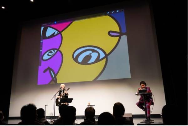 アーティスト「TAKUROMAN」×人気ミュージシャン　コラボステージでライブペイントした作品をNFTアートとして初のオークションで販売！12月10日 nanakusaにて販売開始