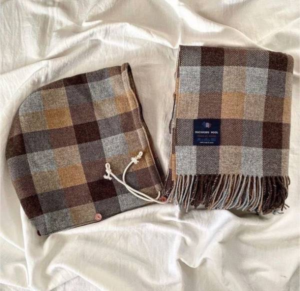 世界三大毛織物産地・尾州のテキスタイルメーカー「イチテキ」　高級フランス羊毛使用の『マカロンウール3WAYブランケット』を12月5日(日)Makuakeにて先行発売