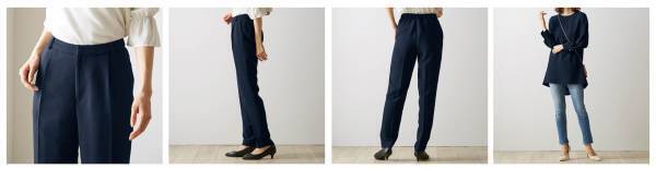 ベルメゾンママの声から生まれたフォーマルウエアジャケット無しでもきちんと見えする「チュニックブラウススーツセット」12月17日より販売開始