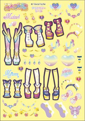 TVアニメ「ワッチャプリマジ!」の衣装が“着せ替えおりがみ”に　～すてきなコーデをしてプリマジ!の世界へ～