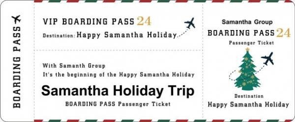 サマンサグループのポップアップショップが12月11日から12月25日までの期間限定で開催決定！「Samantha Holiday Trip」にご招待