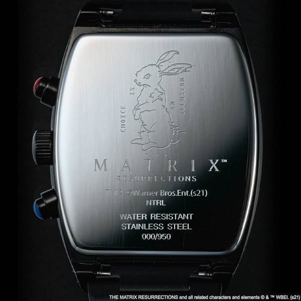『マトリックス レザレクションズ』公開を記念した公式ウォッチが登場！ネオをイメージしたスタイリッシュなデザインのクロノグラフモデル
