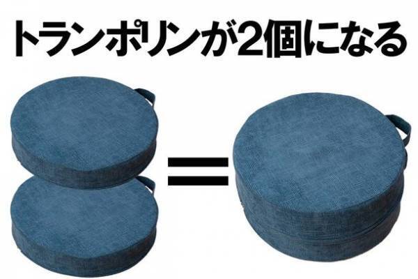 誰でも簡単におうちで全身運動できるトランポリンクッション　「Hanerun-ハネルン-」が「Makuake」で目標金額100％達成！