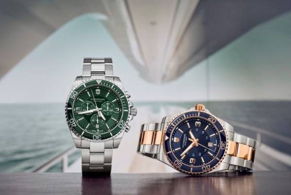 ビクトリノックス、深海ダイバーの冒険心をイメージした新作ウォッチ『マーベリック』と『マーベリック クロノグラフ』を販売開始