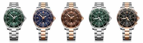 ビクトリノックス、深海ダイバーの冒険心をイメージした新作ウォッチ『マーベリック』と『マーベリック クロノグラフ』を販売開始