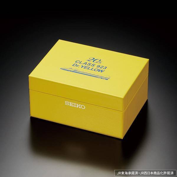 新幹線のお医者さん「923形ドクターイエロー」の運行20周年を記念したセイコーの限定ウオッチが登場！プレミコから数量限定で販売開始