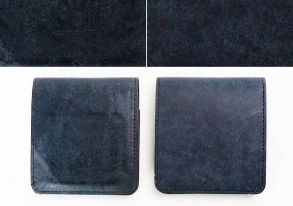 天然木×素染めレザーの小財布「イクイップウォレット」イタリア製レザー仕様の特別版をクラウドファンディングにて展開