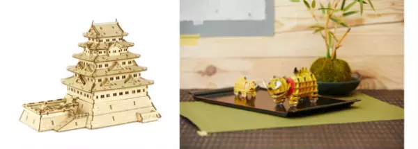 クリスマスや年末年始のギフトにも最適　2022年の干支を木製と紙製の立体パズルに！ki-gu-mi「寅」／si-gu-mi「寅」発売