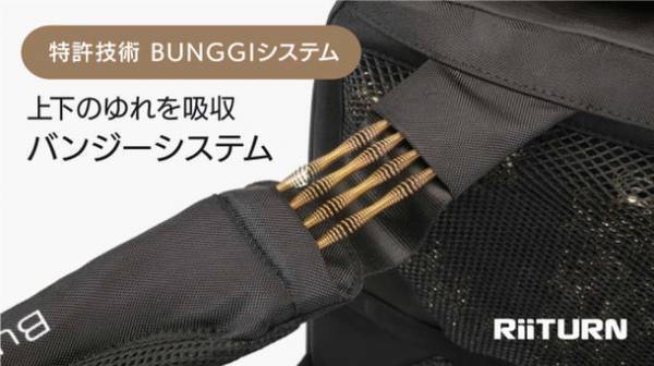 肩こりへの挑戦！揺れないから軽い！ブレないバックパック「RiiTURN」がMakuakeに新登場　～開始後1時間でサクセス～