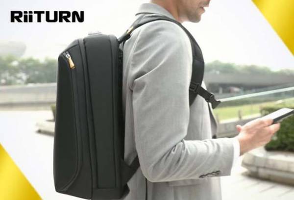 肩こりへの挑戦！揺れないから軽い！ブレないバックパック「RiiTURN」がMakuakeに新登場　～開始後1時間でサクセス～