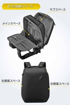 肩こりへの挑戦！揺れないから軽い！ブレないバックパック「RiiTURN」がMakuakeに新登場　～開始後1時間でサクセス～