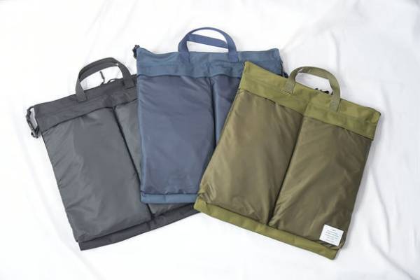 サコッシュにもなるトランスフォームヘルメットバッグ　machi-ya by CAMPFIREにて第2次先行販売開始