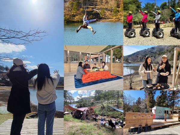 森のアスレチックやジップラインがあるレジャー施設「ボウケンノモリ のせ」に、新キャンプシステム「オレノナワバリ」、新しい外食スタイル「モリノテラス」をオープン！