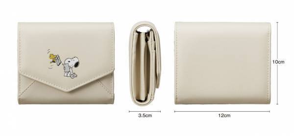 スヌーピーへの”お手紙“みたいなお財布「スヌーピー　ふたりは親友　本革ミニ財布」販売開始！