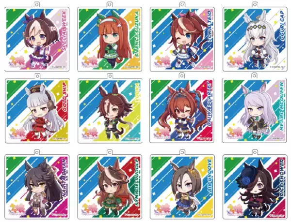 ファミマ×ウマ娘 “美味すぎる” コラボが実現！コンビニエンスストア初、ウマ娘とのコラボフード全13種類発売。「ウマ娘 プリティーダービー1周年キャンペーン」開催！ゴルシのやきそばなど原作をイメージした商品をはじめフレッシュな苺を一粒包んだ「サイレンススズカのいちご大福」など“美味い”を追求したグルメ＆限定グッズが店内を駆け回る！