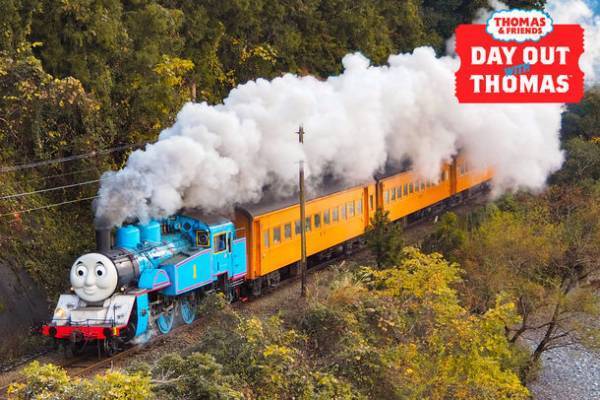 蒸気機関車の「きかんしゃトーマス号」2022年の運行実施決定