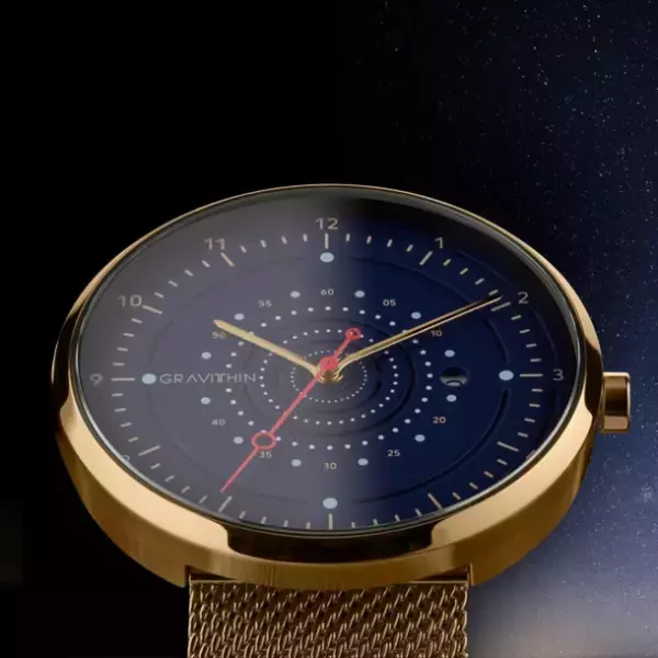 クラウドファンディングで総売上目標4200％を達成したイタリア腕時計GRAVITHIN　1月7日から国内初の一般販売開始！