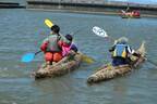 葦を刈り、その葦で作った舟で競う「ニホンウナギ杯 第2回 霞ヶ浦葦舟世界大会」を3月20日・21日に霞ヶ浦で開催