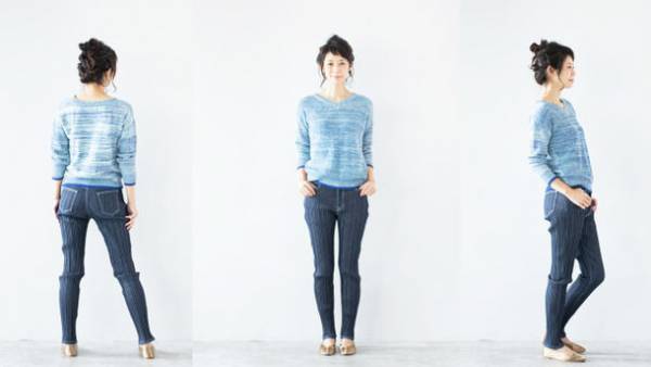 ゆったりだけど細見えフィット、プリーツの綺麗が続く「ウェーブデニム」が、Makuake にて2022年1月8日から先行予約販売を開始。