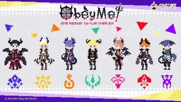 オンラインストア「CREPUT」にて大人気女性向けゲーム「Obey Me!」の描き起こしデザイングッズ受注開始のお知らせ