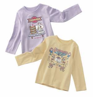 ベルメゾン懐かしくて可愛いデザインにママもときめく人気雑貨ブランド「SWIMMER」とコラボした子ども服が新登場1月11日より販売開始