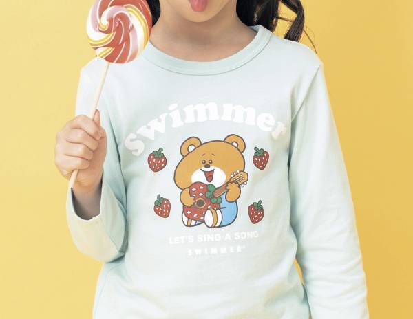 ベルメゾン懐かしくて可愛いデザインにママもときめく人気雑貨ブランド「SWIMMER」とコラボした子ども服が新登場1月11日より販売開始