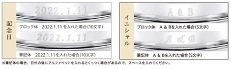 ～ 1月11日は天赦日＆一粒万倍日のW幸運日～マリッジリングと刻印サービスのご紹介