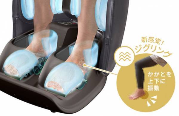 エアー×ローラー×振動 3つのアプローチでマッサージする本格フットマッサージャー TMS70A　2022年2月1日(火)に発売