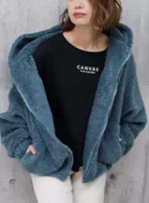 内田理央も大絶賛！「大人キレイめのコートが来ましたよ～♪」羽織るだけで“お洒落さん”になれるサイドスリットビッグロングコート！！TOKYO FM「Qoo10 presents 内田理央の明日、なに着よ？」