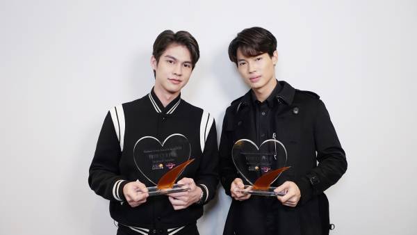 タイドラマ界を盛り上げるイベント「タイ俳優“推し”アワード ～（ハート）を届けよう！～」大賞発表！「カップル部門」大賞はBrightとWin！二人から受賞のコメントも!